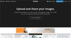 Desktop Screenshot of keepimg.com